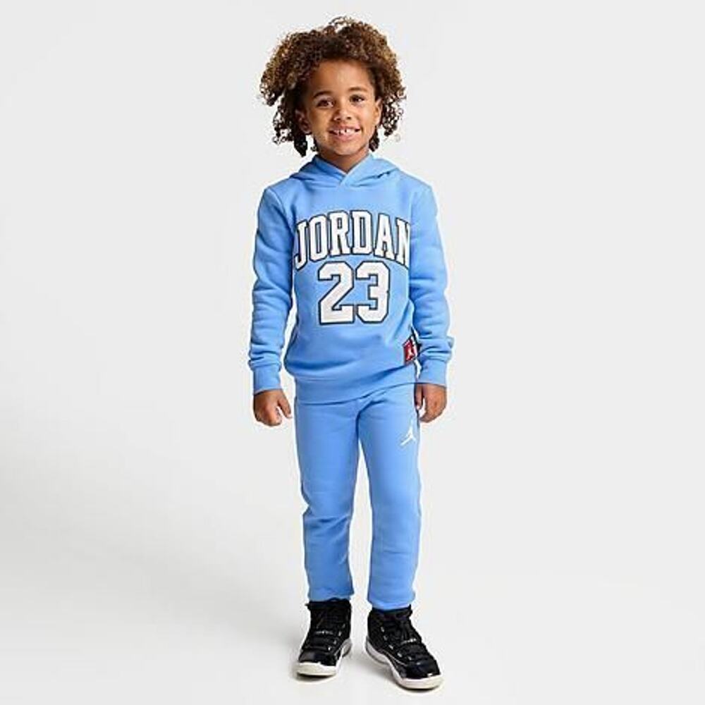 Jordan Little Kids' Jersey Shirt Hoodie and Jogger Pants Set